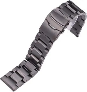 Stainless Steel Watch Strap Watch Strap 18mm 20mm 22mm 24mm Metal Watch Strap Link Bracelet Blue Black Gold Watch Accessories Bracelet