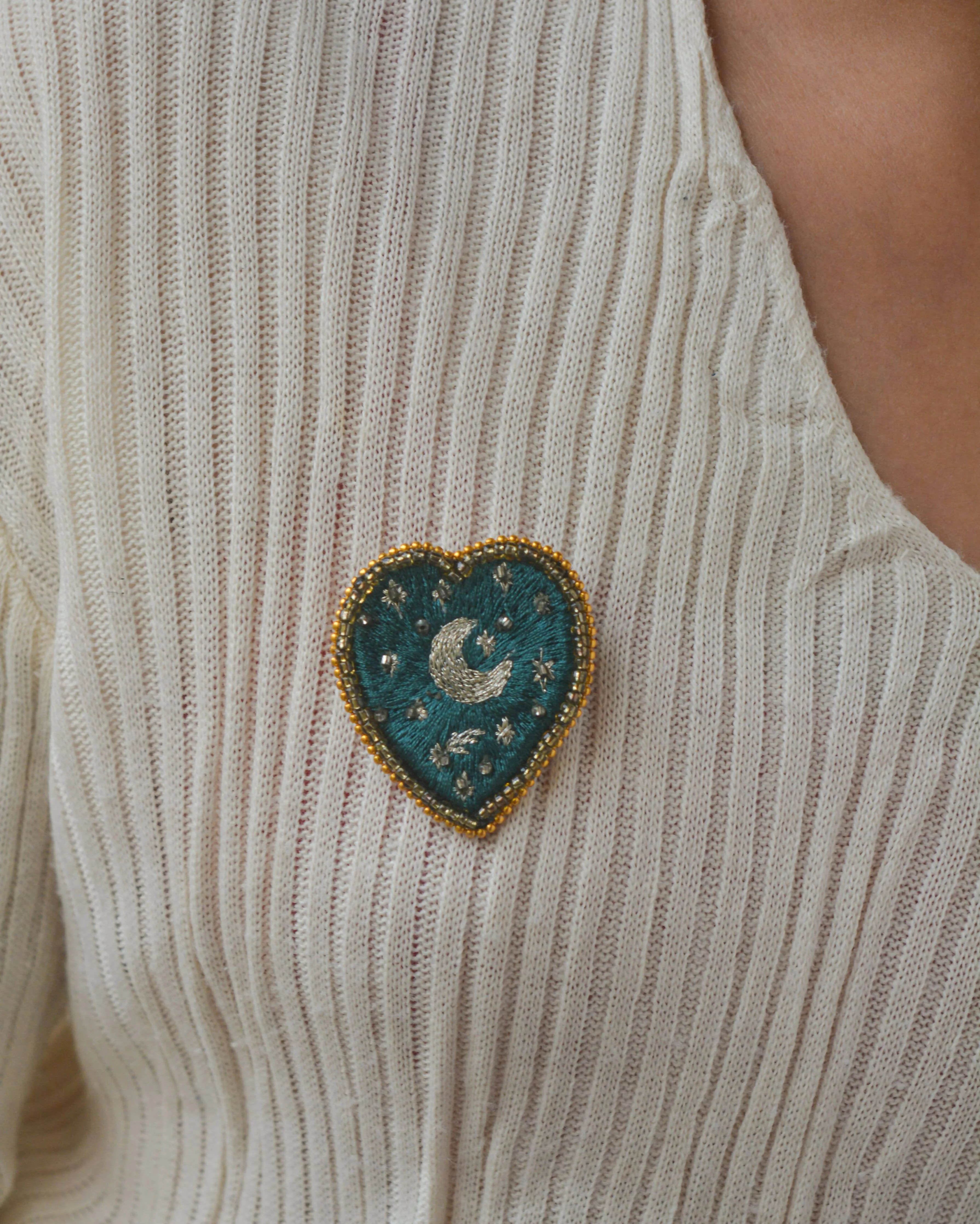 Starry Night Brooch