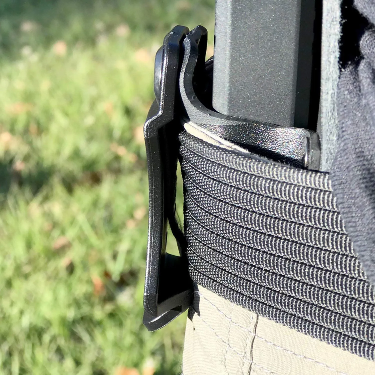 Stealth Black USA IWB Hybrid Concealed Carry Holster (Right-Hand, for Ruger American 9mm - Full Size & Compact)