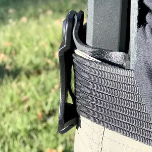 Stealth Black USA IWB Hybrid Concealed Carry Holster (Right-Hand, for Ruger American 9mm - Full Size & Compact)