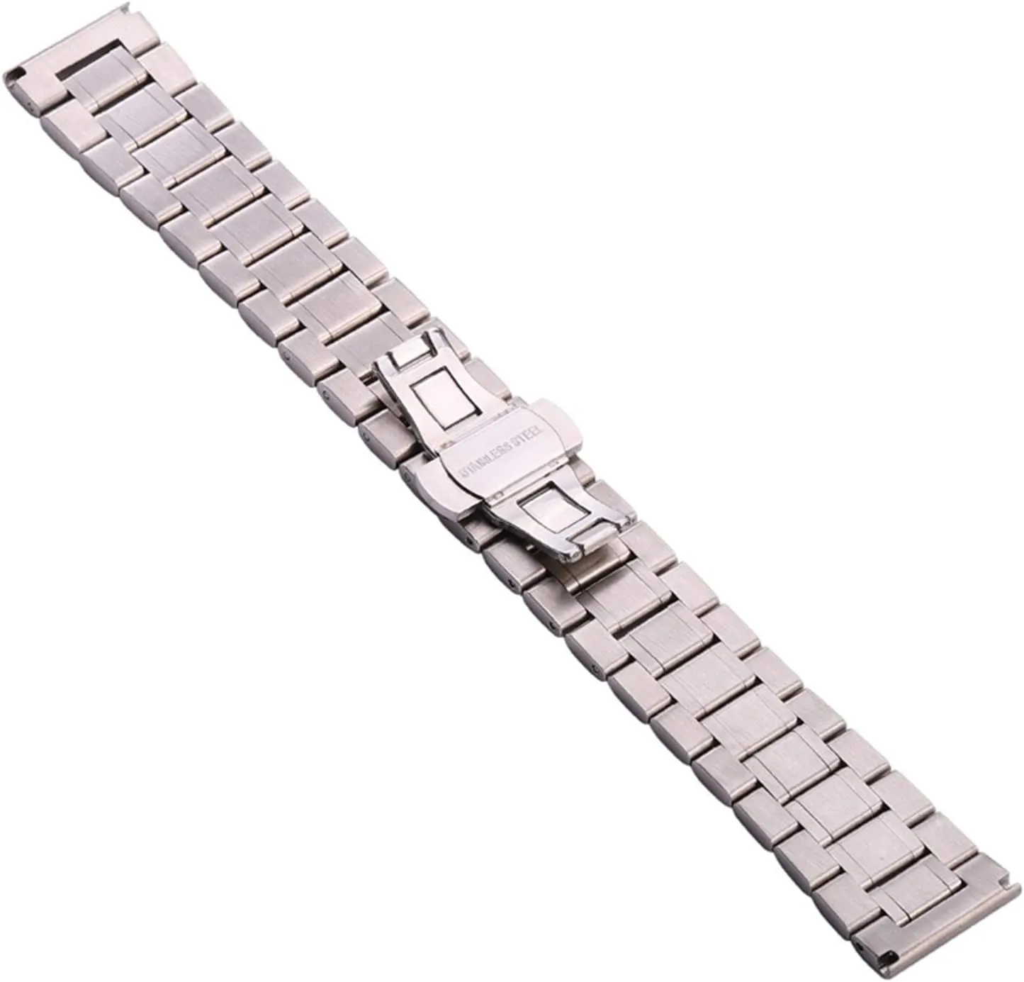 strap steel band - 24mm women fashion watchbands strap wristband butterfly clocks accessories