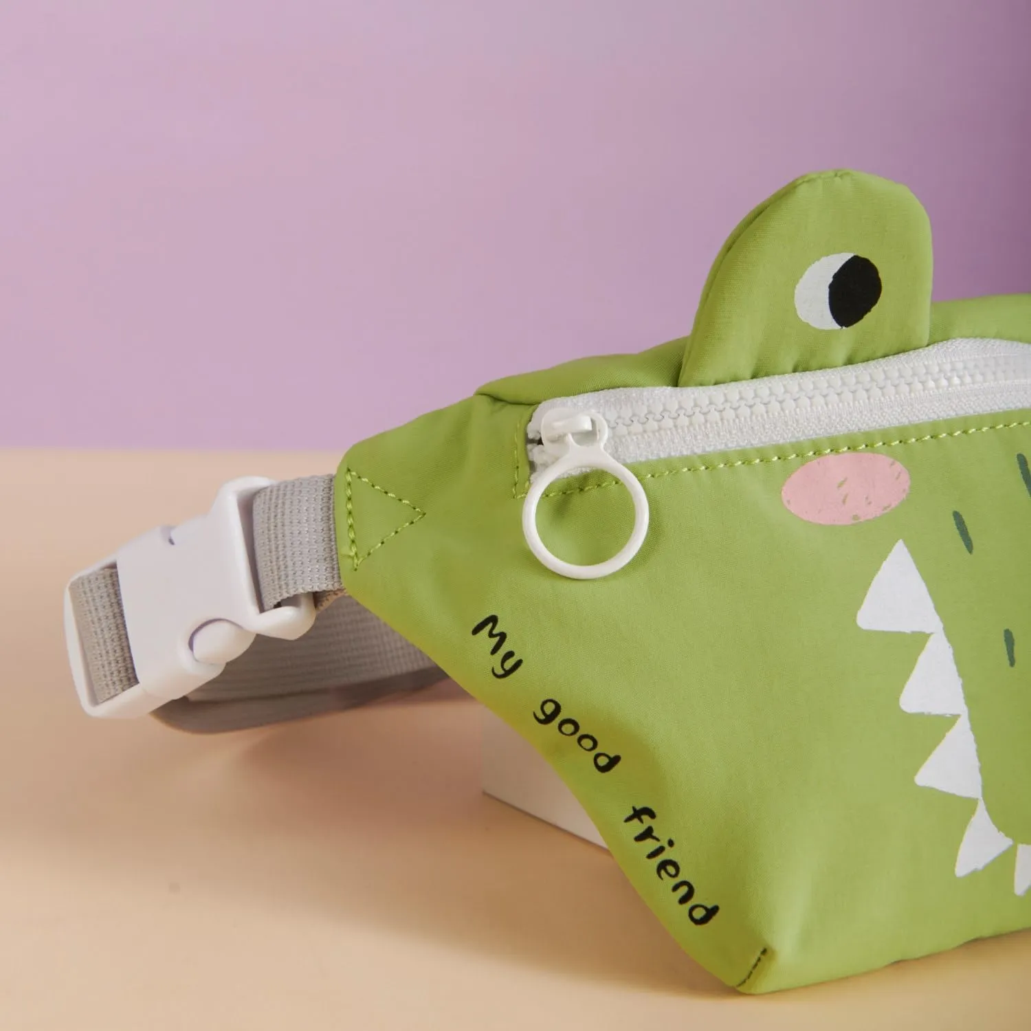 SUNVENO Kids Fanny Pack for Boys and Girls, Cute Cartoon Crossbody Belt Bag, Toddler Sling Waist Pack for Ages 2-8, Beach Vacation Essentials, Birthday Gift Idea for Toddlers and Preschoolers,Panda