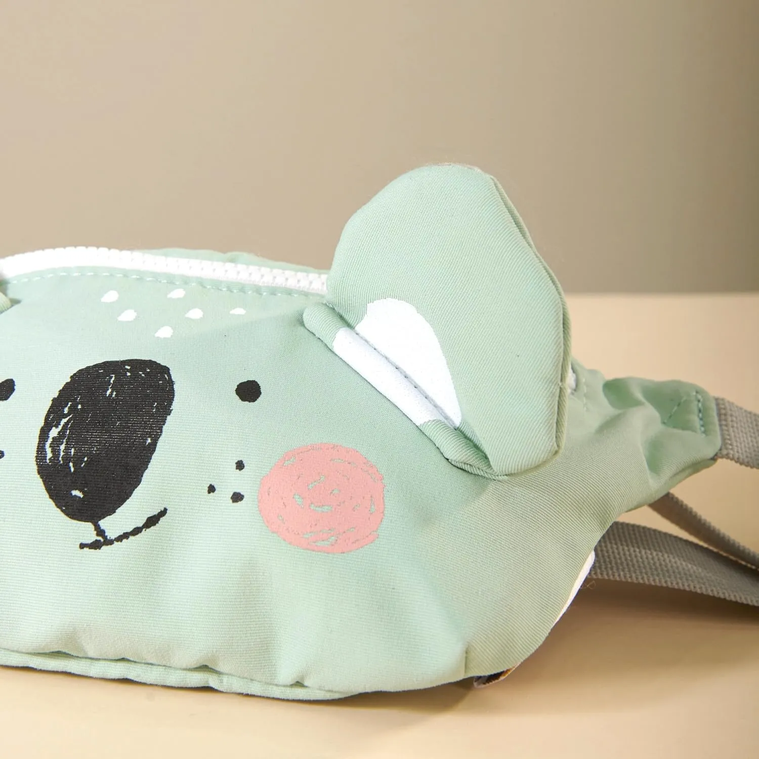 SUNVENO Kids Fanny Pack for Boys and Girls, Cute Cartoon Crossbody Belt Bag, Toddler Sling Waist Pack for Ages 2-8, Beach Vacation Essentials, Birthday Gift Idea for Toddlers and Preschoolers,Teddy