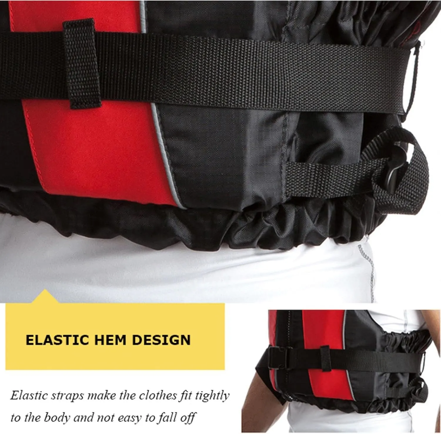 Swimming Vests | Adult Life Vest, Lightweight Mens Life Jackets for Adults with Adjustable Safety Buckle for Kayaking, Surfing, Paddle Boating