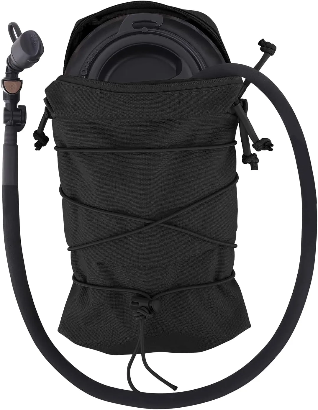 Tactical General Purpose Pocket 12x5 GP Pouch 1.5L Hydration Bag Carrier Backpack Organizer MOLLE   Belt
