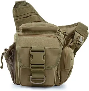 Tactical Messenger Bag Shoulder Bag Cross Body Bag Belt Sling Bags Laptop For Working Cycling Hunting Camping A