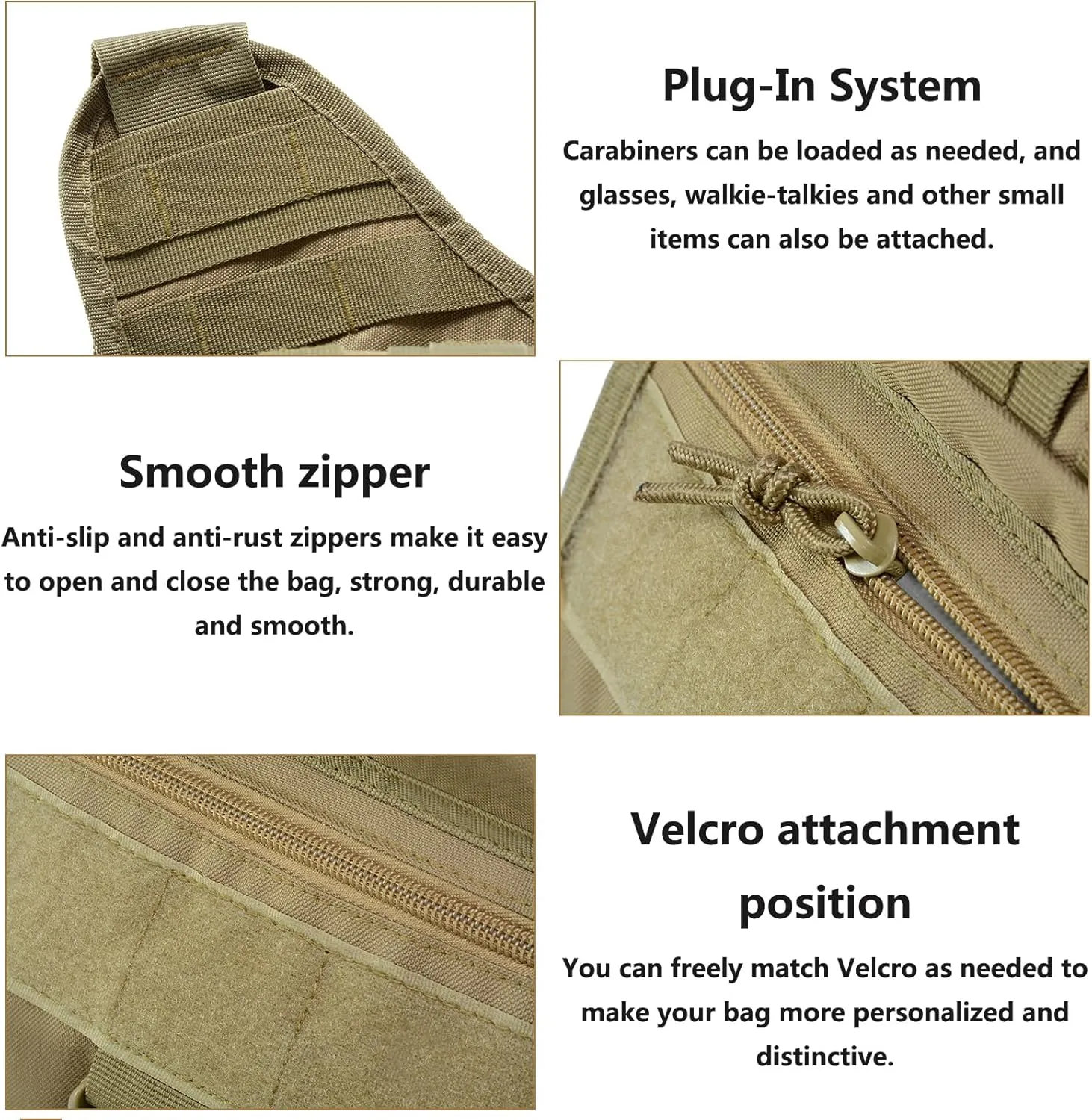 Tactical Messenger Bag Shoulder Bag Cross Body Bag Belt Sling Bags Laptop For Working Cycling Hunting Camping E
