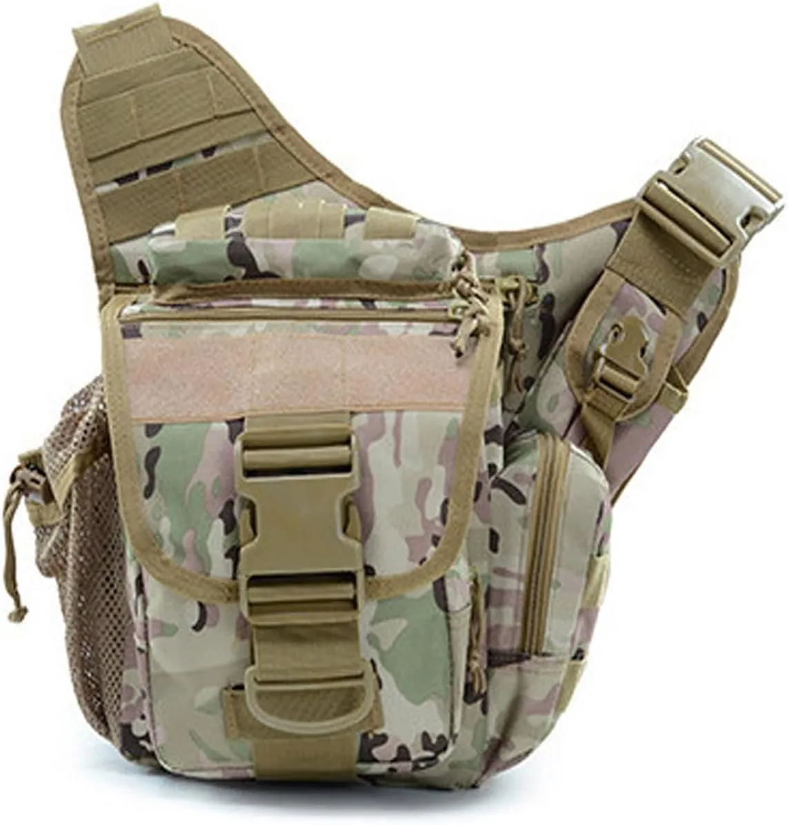 Tactical Messenger Bag Shoulder Bag Cross Body Bag Belt Sling Bags Laptop For Working Cycling Hunting Camping E