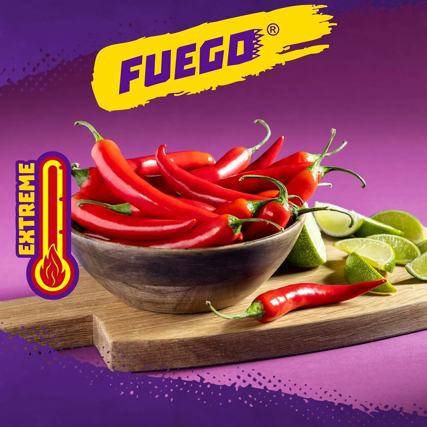 Takis Fuego 40 pc / 1 oz Multipack, Hot Chili Pepper & Lime Flavored Extreme Spicy Rolled Tortilla Chips