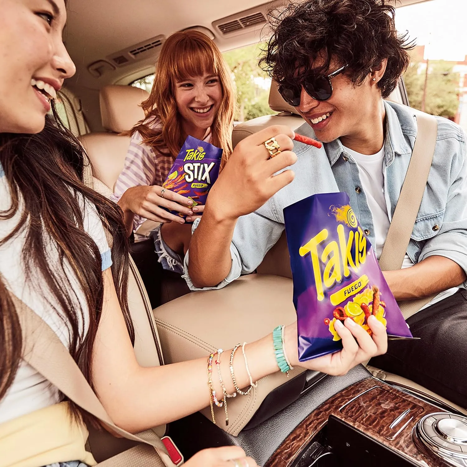 Takis Fuego 40 pc / 1 oz Multipack, Hot Chili Pepper & Lime Flavored Extreme Spicy Rolled Tortilla Chips
