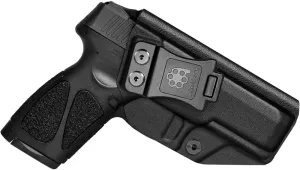 Taurus G3 Holster IWB Kydex Holster Fit: Taurus G3 Pistol - 9mm Full Size - Inside Waistband Concealed Carry - Adjustable Cant & 'Posi-Click' Retention – No Wear No Jitter - USA Made by Amberide