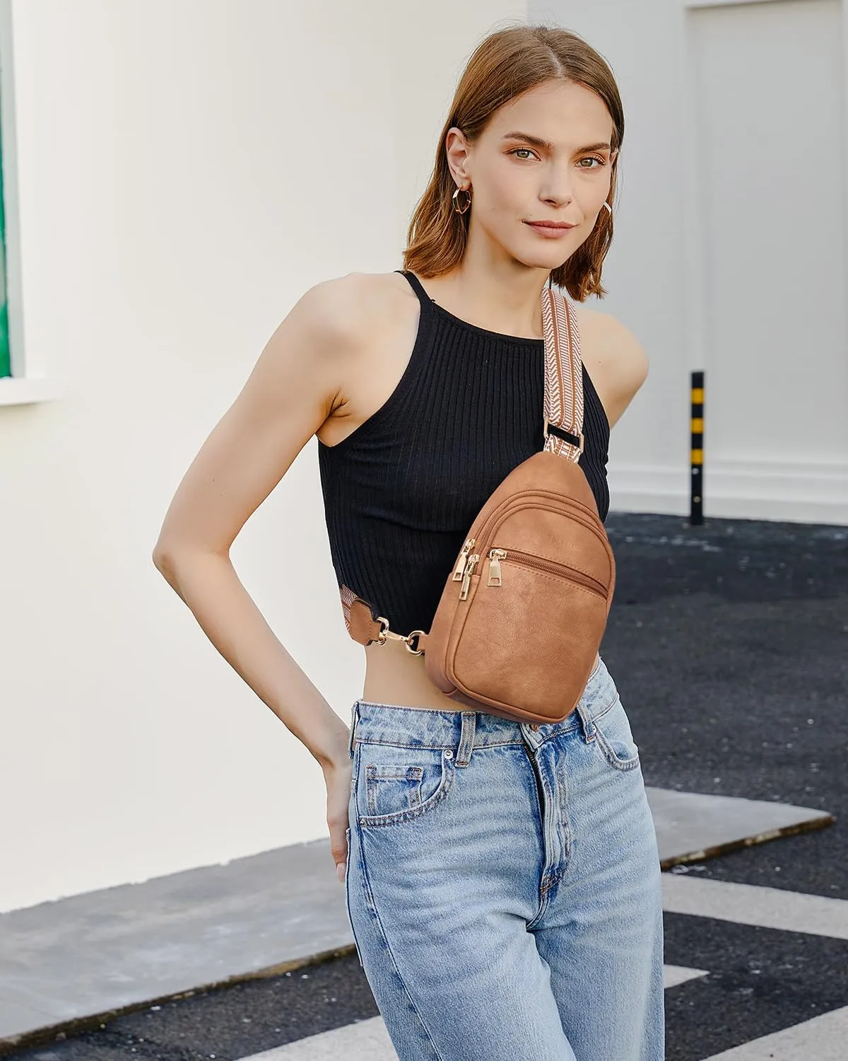Telena Crossbody Bags for Women Cross Body Sling Bag with Adjustable Shoulder Strap