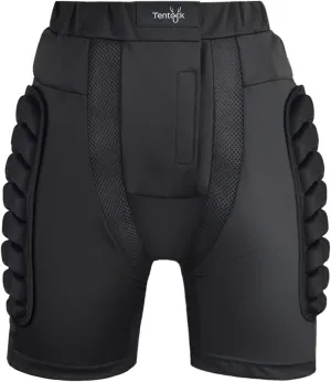 Tentock 3D Protective Hip for Snowboarding，Butt Padded Safety Impact Shorts EVA Protection Pad for Skating Outdoor
