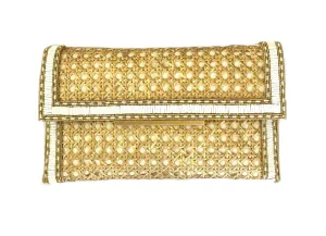 The afrikanas gold clutch