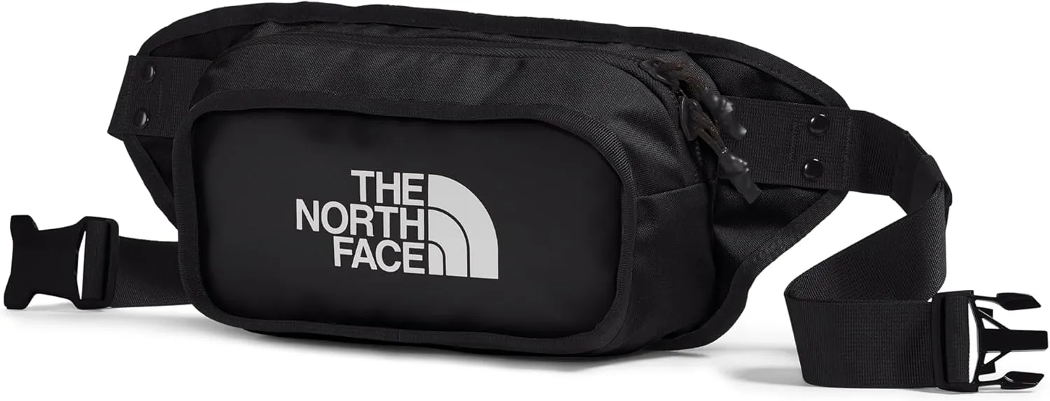 THE NORTH FACE Explore Hip Fanny Pack - PFAS Free, TNF Black/TNF White-NPF, One Size