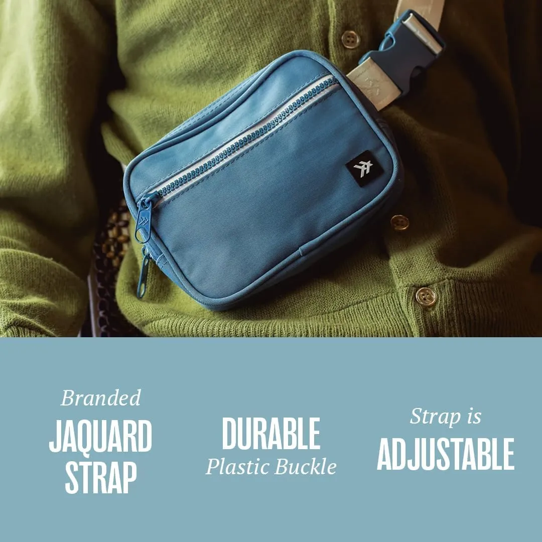 Thread Wallets Fanny Pack Small Travel Crossbody Bags for Women, Men - Durable, Stylish, Convenient Womens & Mens Cross Body Sling Bag Fanny Pack for Phone & Personal Items (Olive)