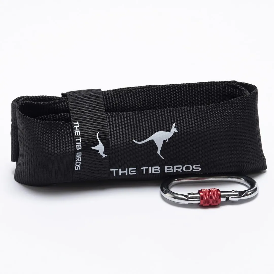 Tib Bros Premium Sled Strap- 8ft Long Belt for Backwards Sled Dragging, ATG Workouts