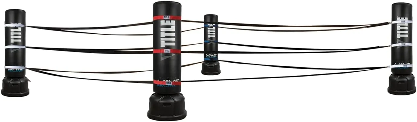 Title Boxing Portable Ring Ropes: Boxing Ring Rope, Boxing Ring Rope Cover, Rope Cover, Boxing Ring, Portable Boxing Ring, Boxing Equipment