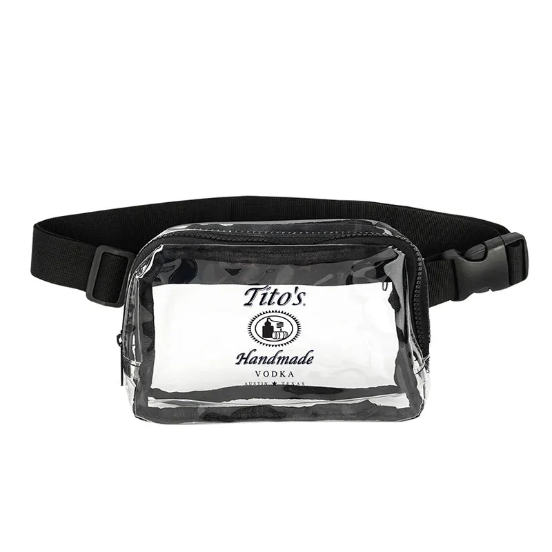 Tito's Crystal Clear Fanny Pack