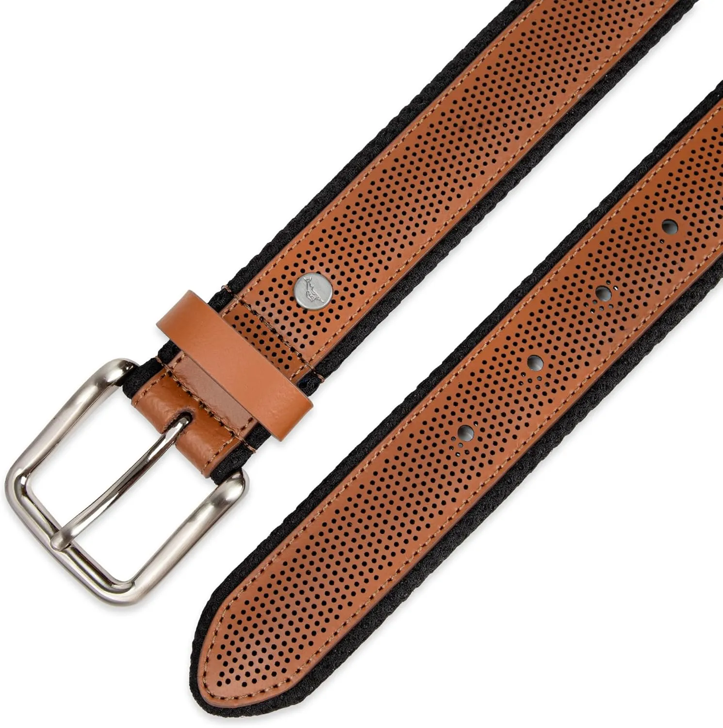 Tommy Bahama Men's Casual Perforated Strap Belt