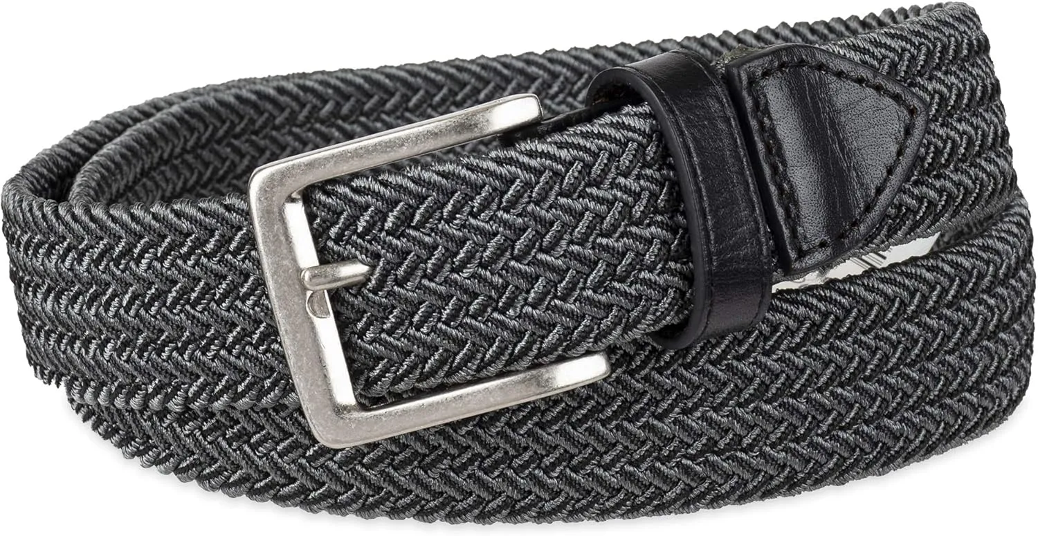 Tommy Bahama Men's Two Tone Stretch Web Belt