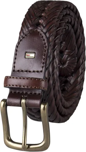Tommy Hilfiger Men's Braided Everyday Casual Belt