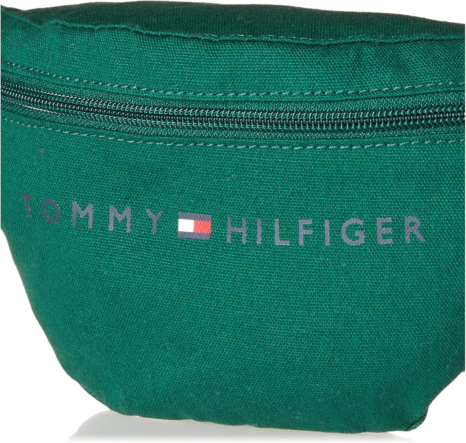 Tommy Hilfiger mens Jackson Fanny Pack, Darkened Emeral, One Size US