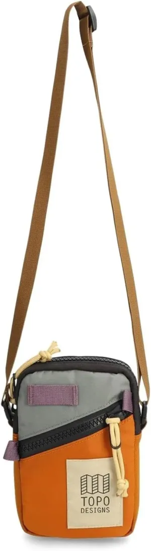 Topo Designs Mini Shoulder Bag - Over the Shoulder Daily Carry Essentials, Fanny Pack Carry Option