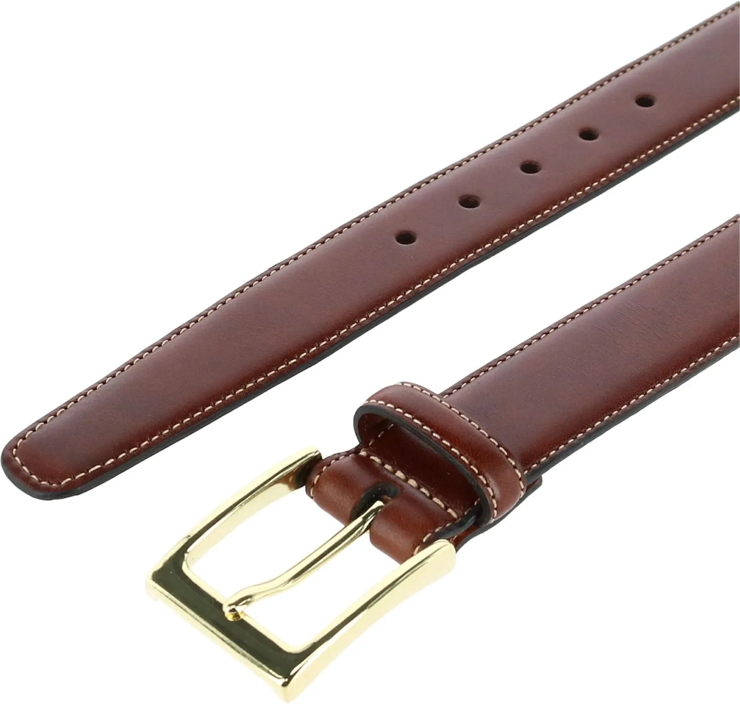 Trafalgar Cortina Leather Belt - 1 3/16 inch wide (30mm)