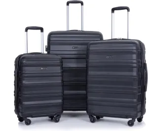 Travelhouse TravelhouseLuggageSets3PieceWear-ResistanceHardshellSpinnerWheelsSuitcaseSetswithTsaLock20/24/28TravelLuggagesClearanceLightweight