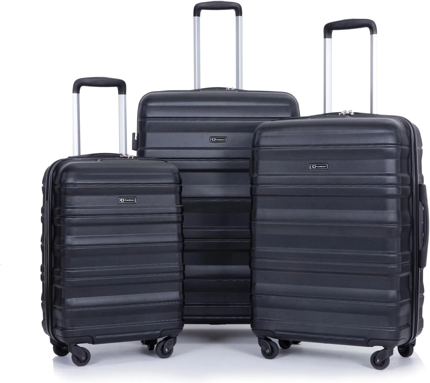 Travelhouse TravelhouseLuggageSets3PieceWear-ResistanceHardshellSpinnerWheelsSuitcaseSetswithTsaLock20/24/28TravelLuggagesClearanceLightweight
