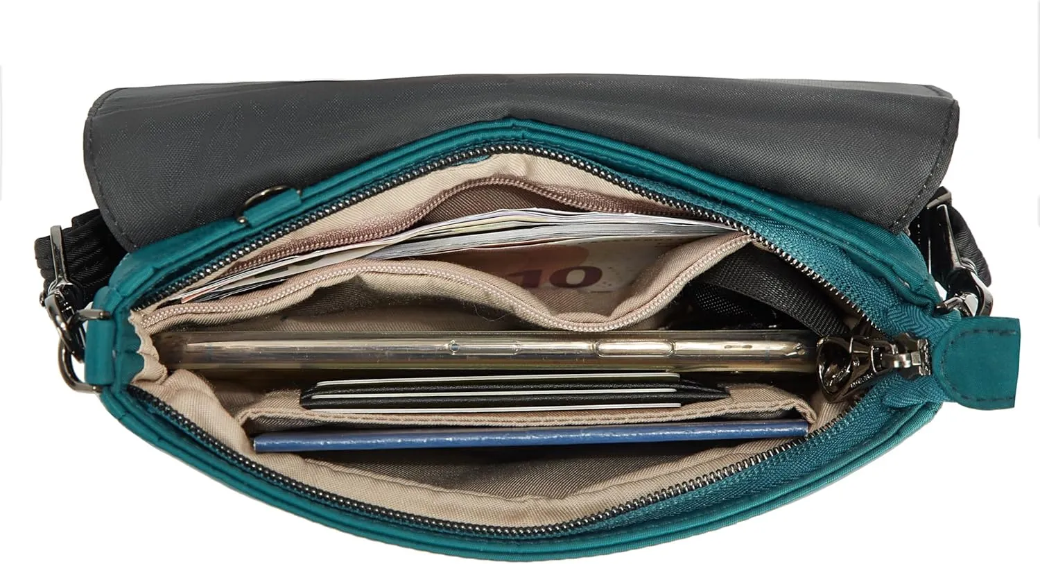 Travelon Anti-Theft Addison Convertible Crossbody/Belt Bag