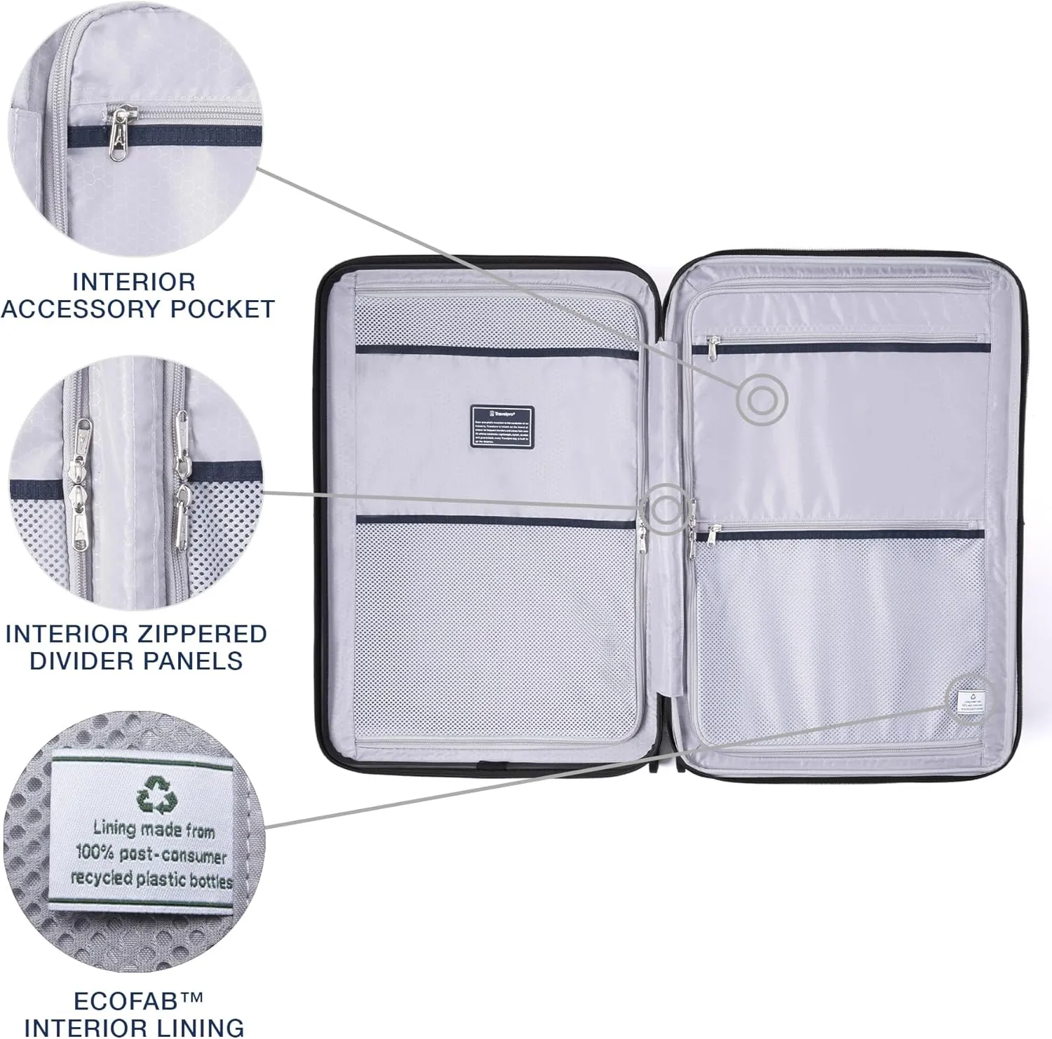 Travelpro Maxlite Air V2 Hardside Expandable Checked Luggage, 8 Spinner Wheels, Lightweight Hard Shell Suitcase, TSA lock, Shadow Grey, Checked Medium 25-Inch