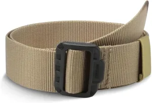 Tru-Spec Security Friendly Tactical Belt - Durable, Rip-Resistant Nylon Belts for Men and Women with Non-Metallic Buckle, Tan - 5X-Large