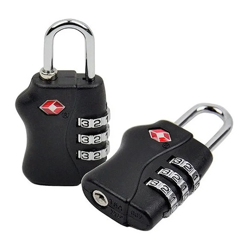 TSA Certified Combination Luggage Travel Padlock