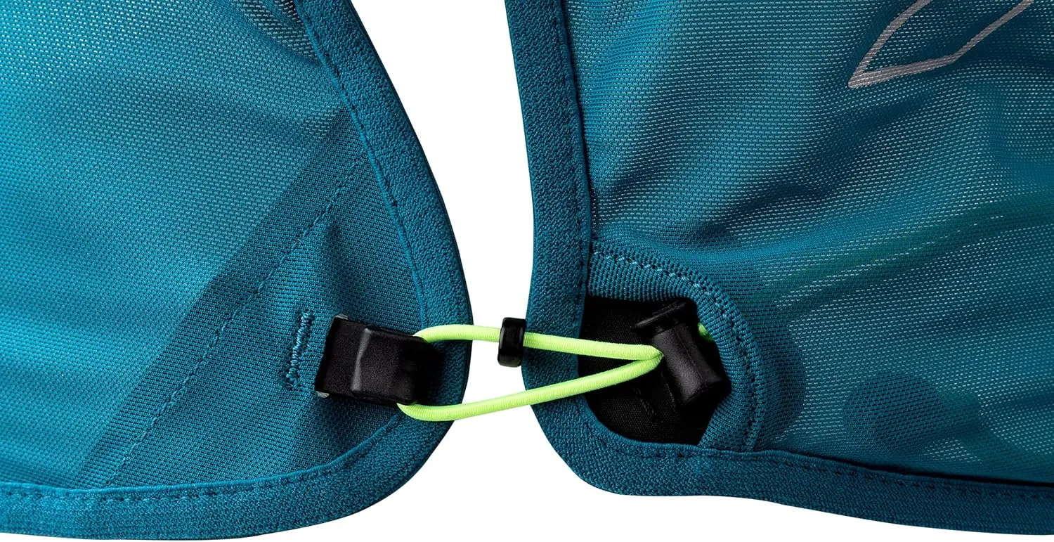 UltrAspire Alpha Unisex Race Vest Hydration Pack - 6 Liter and 9 pockets Running Vest w/Fluid Capacity 2L Reservoir, 2 x 550 mL UltraFlask, and 2 x 500 mL Softflasks (Sold Separately Unless Specified)