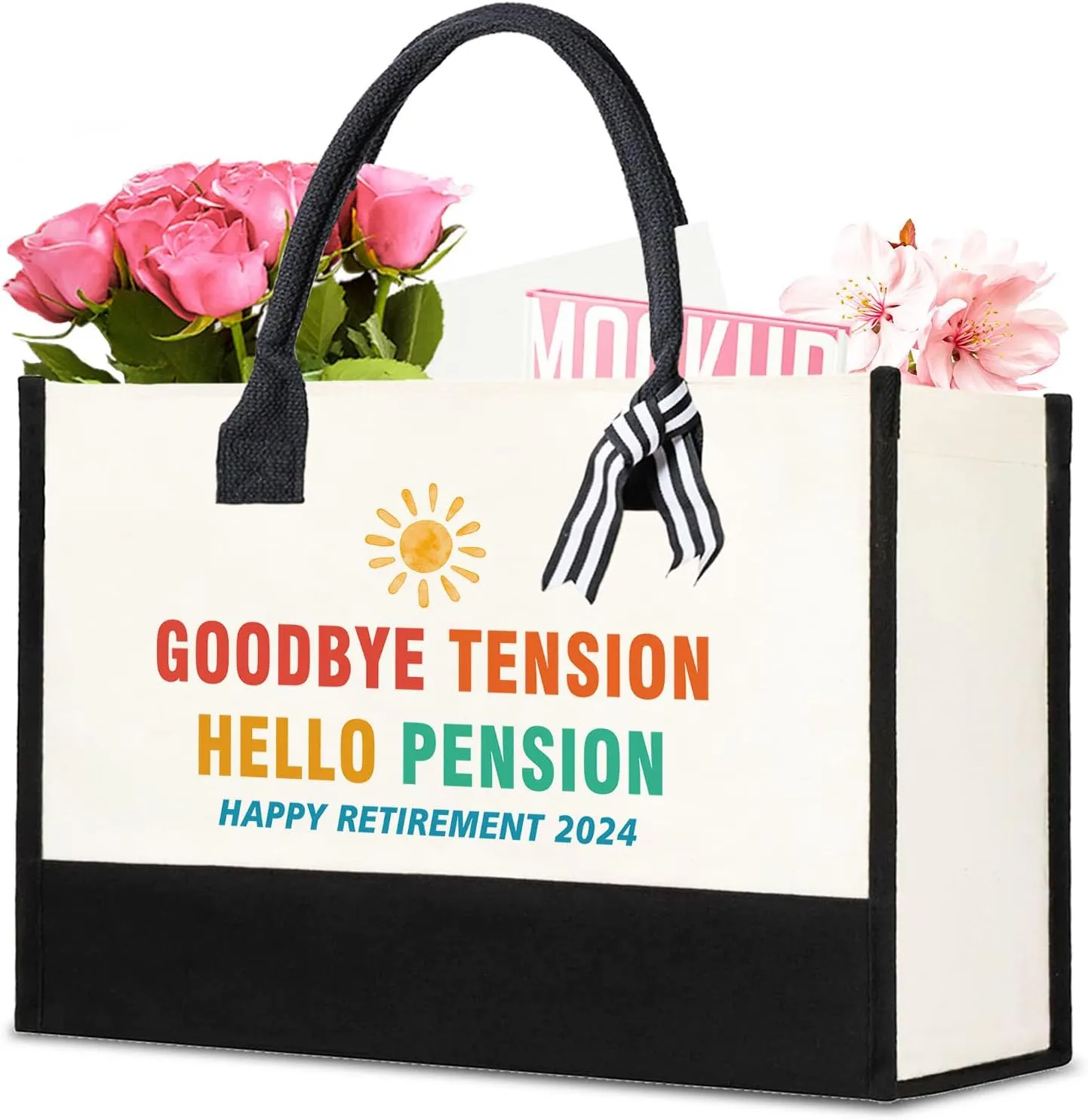Undergo Retirement Gifts For Women 2025- Retirement Tote Bag For Women - Boat Beach Tote Bag Leaving Travel Present