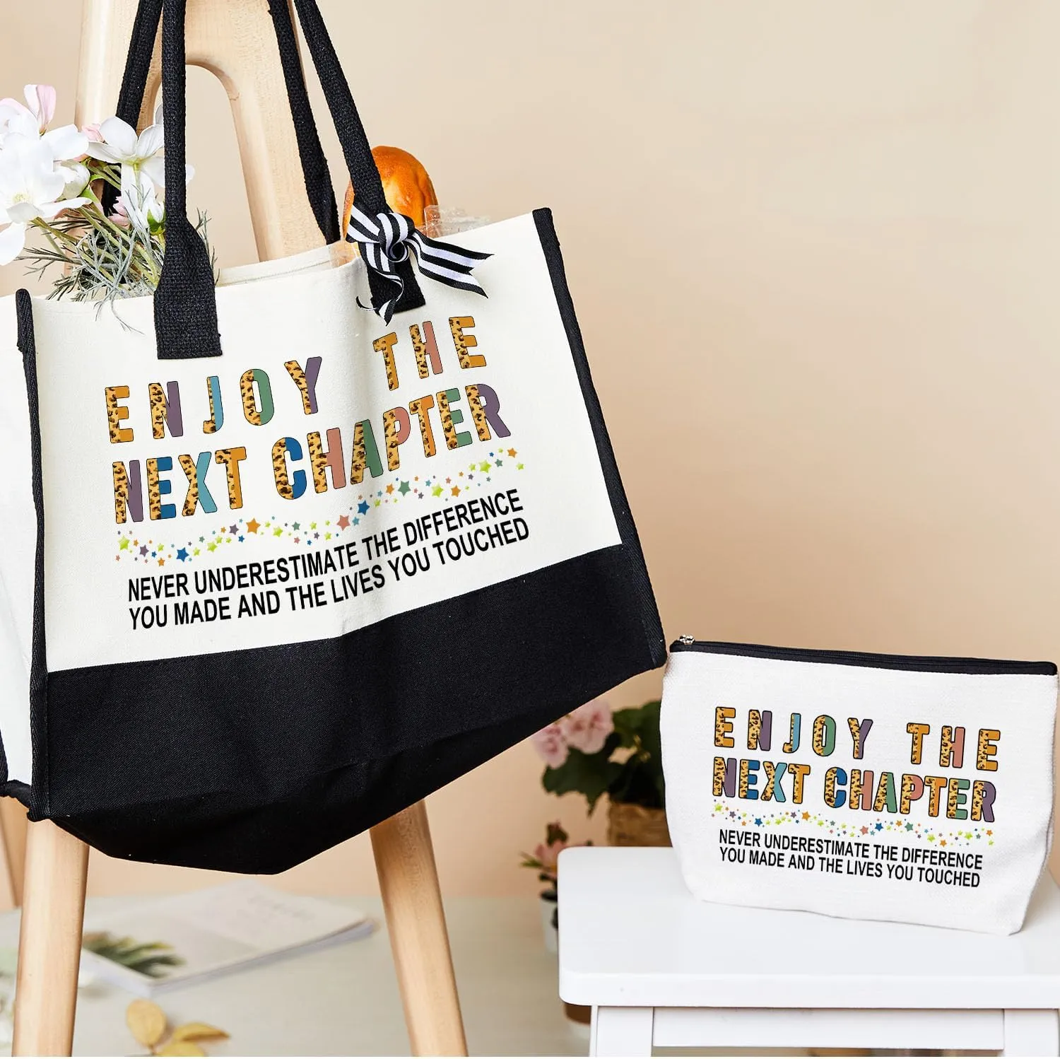 Undergo Retirement Tote Bag Gifts For Women, Coworker Leaving Gifts for Coworker Colleague Boss Leader Friends