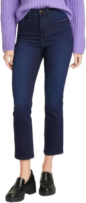 Universal Thread Women's High-Rise Ankle Bootcut Jeans -