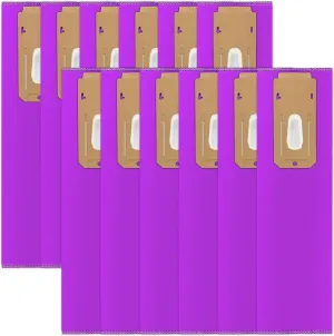 Upgraded 12 Pack Type CC HEPA Upright Vacuum Cleaner Bags AK1CC6H Replacement for All Oreck Elevate Models X3,X5,XL7,XL21,2000,3000,4000,8000,9000 series by Pulluty,Replaces Part # CCPK8DW, AK1CC6A