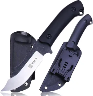 USA hunting knife（Full Tang）  K sheath, Outdoor slicing, boning, peeling， Suitable for Outdoor Hiking, Fishing, Jungle Camping, Hunting, EDC, Gift for Both Men and Women