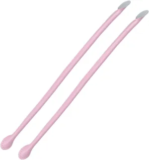 UTHCLO 1Pair Light Pink Leather Handbag Handles Durable DIY Sewing Tote Bag Replacement Strap for Handbag Purse Accessories Thicken Design for Enhanced Style