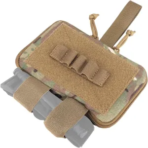 Utility Tactical Medical Pouch Trauma Kit Organizer Tourniquet Holder IFAK Pouch, Emergency EMT Med Kit Tactical First Aid Pouch with Elastic Holder Hook and Loop