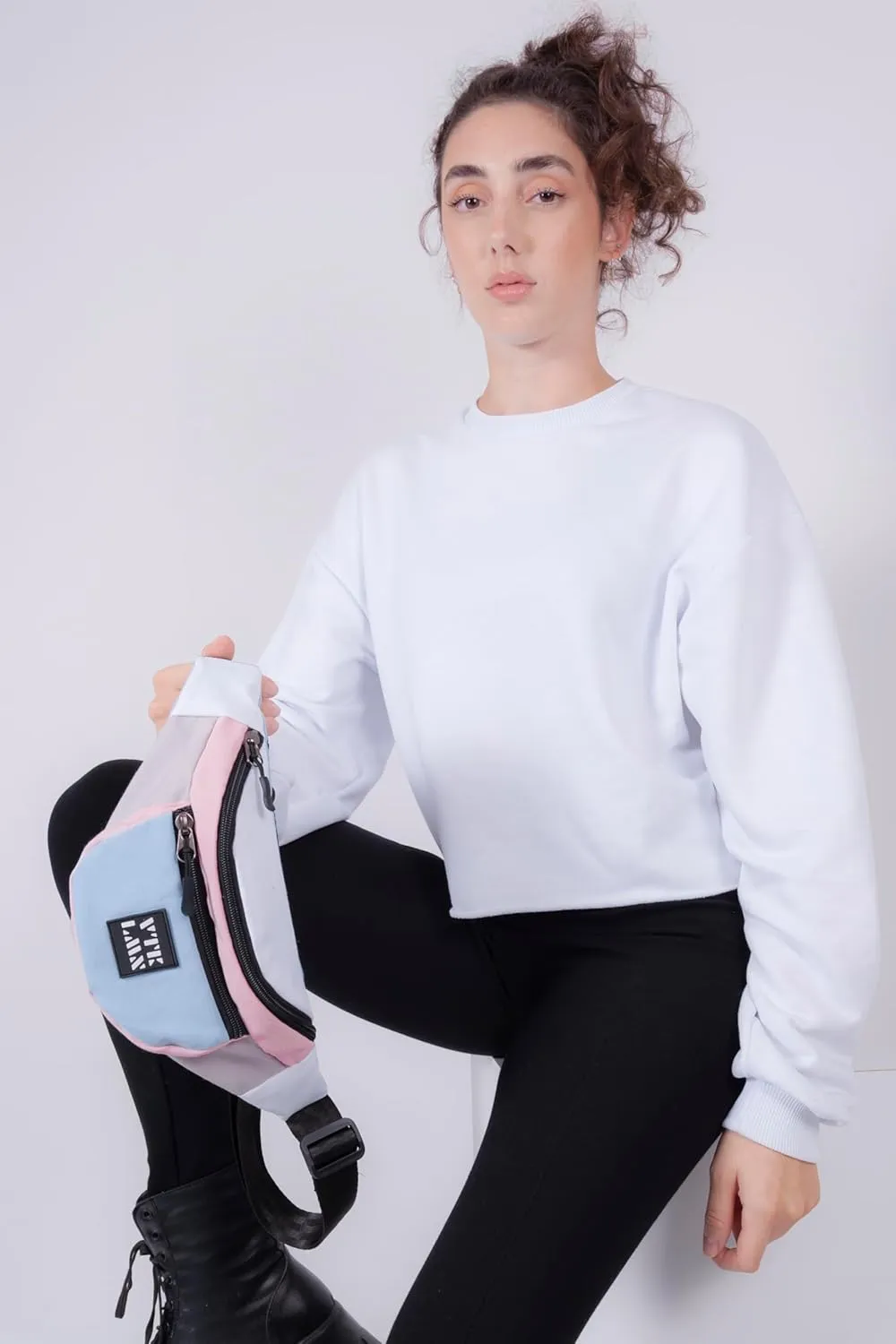 Vatkalimon Waterproof Belt Bag - Small Crossbody Bag with Adjustable Strap Belt Bag for Women, Unisex Crossbody Bag Colourful Fanny Packs