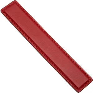 Vegan Leather Bag Base Shaper Fit for WOC Handbag, Vachetta Lambskin Bag Bottom Shaper Support Pad Compatible with Chanel Purse - Red, 7.1 x 1.26 Inch