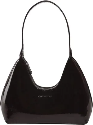 Verdusa Women's Metallic Hobo Shoulder Bags Top Handle Handbag Zipper Purses