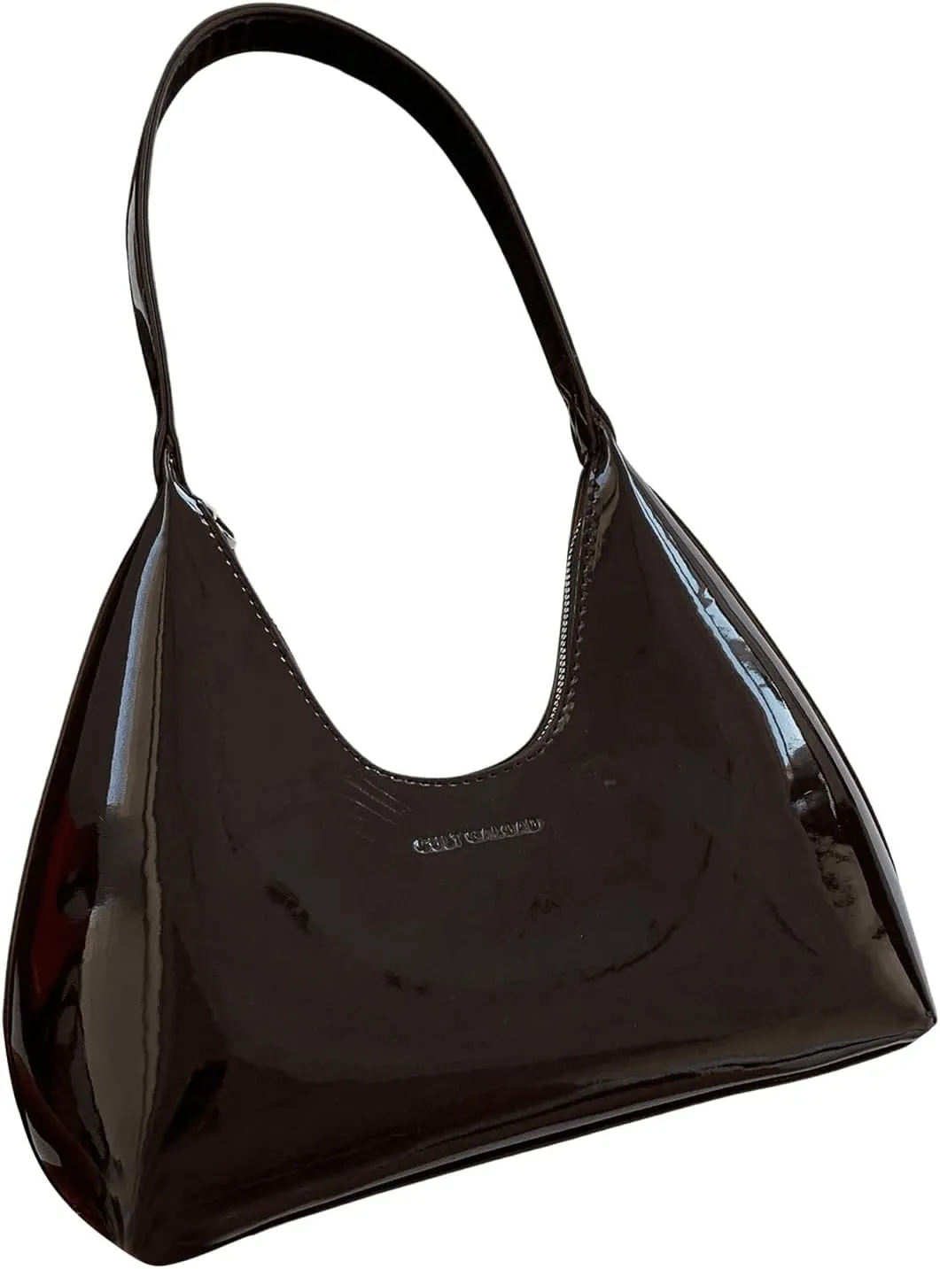 Verdusa Women's Metallic Hobo Shoulder Bags Top Handle Handbag Zipper Purses