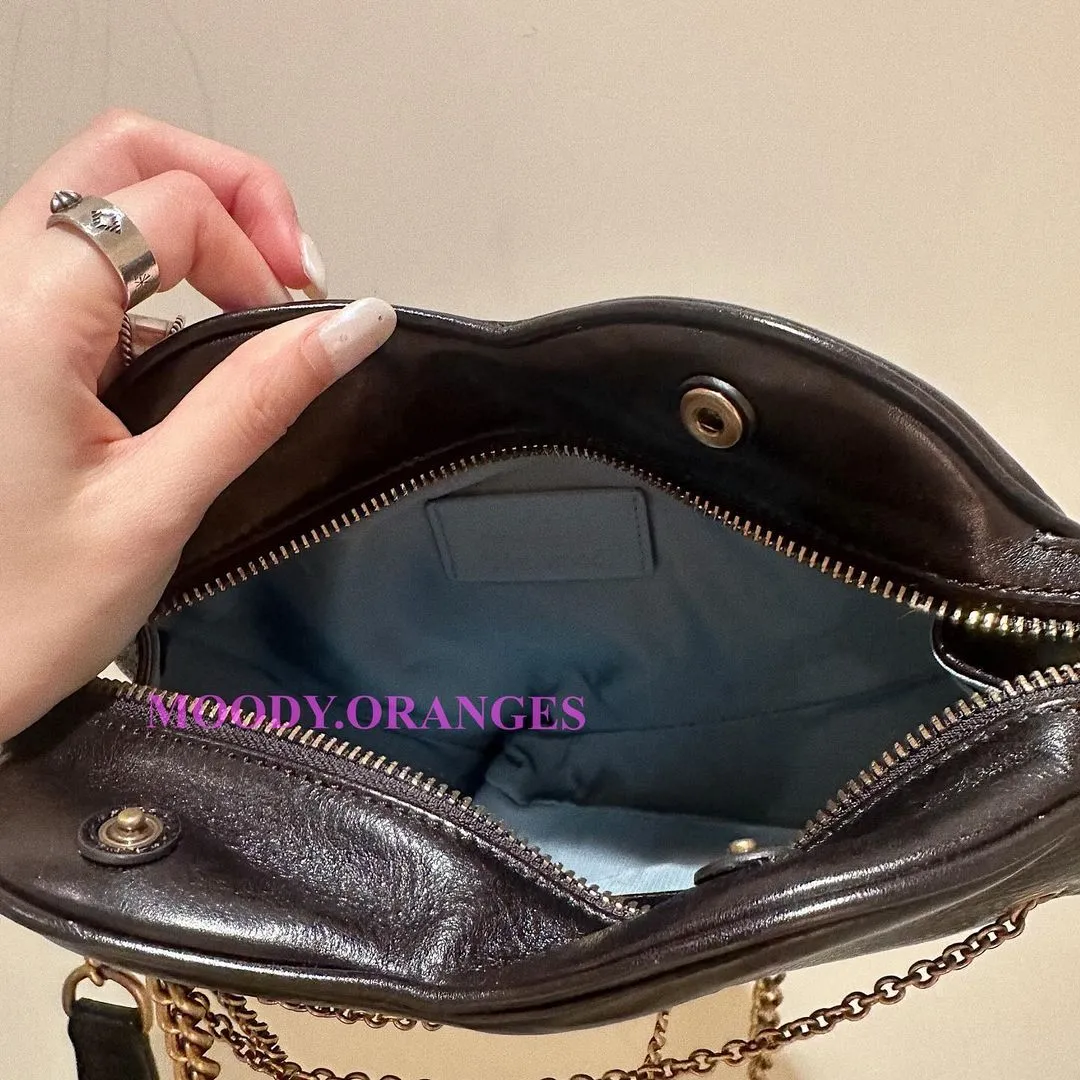 Vivienne Westwood Cora AK Embellished Leather Heart Bag