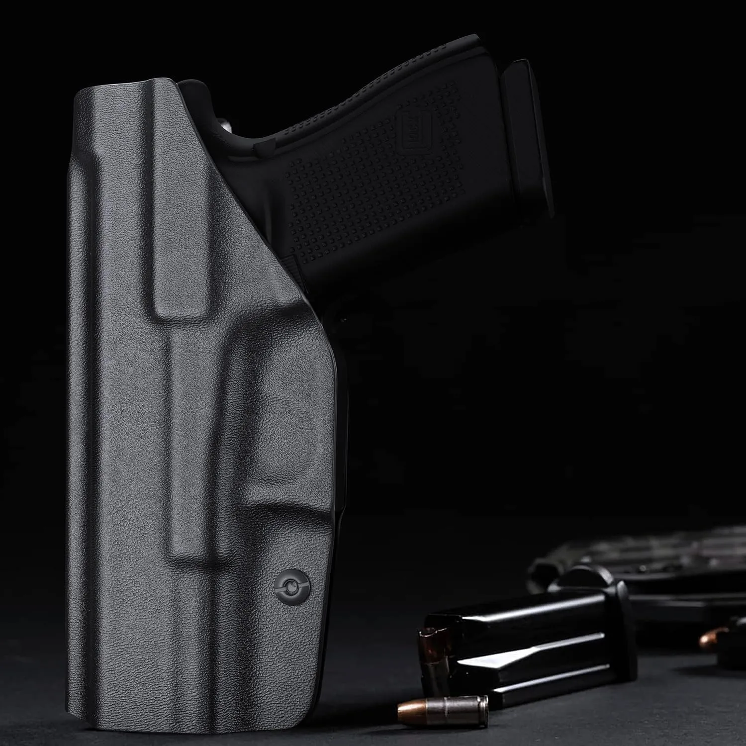 WARRIORLAND IWB Kydex Holster Compatible for Glock 17/19 Gen 3 4 5 & Glock 23/32 Gen 3 4 & Glock 19X/44/45,Inside Waistband Concealed Carry, Adj. Cant & Retention, Right/Left Hand and Claw Options