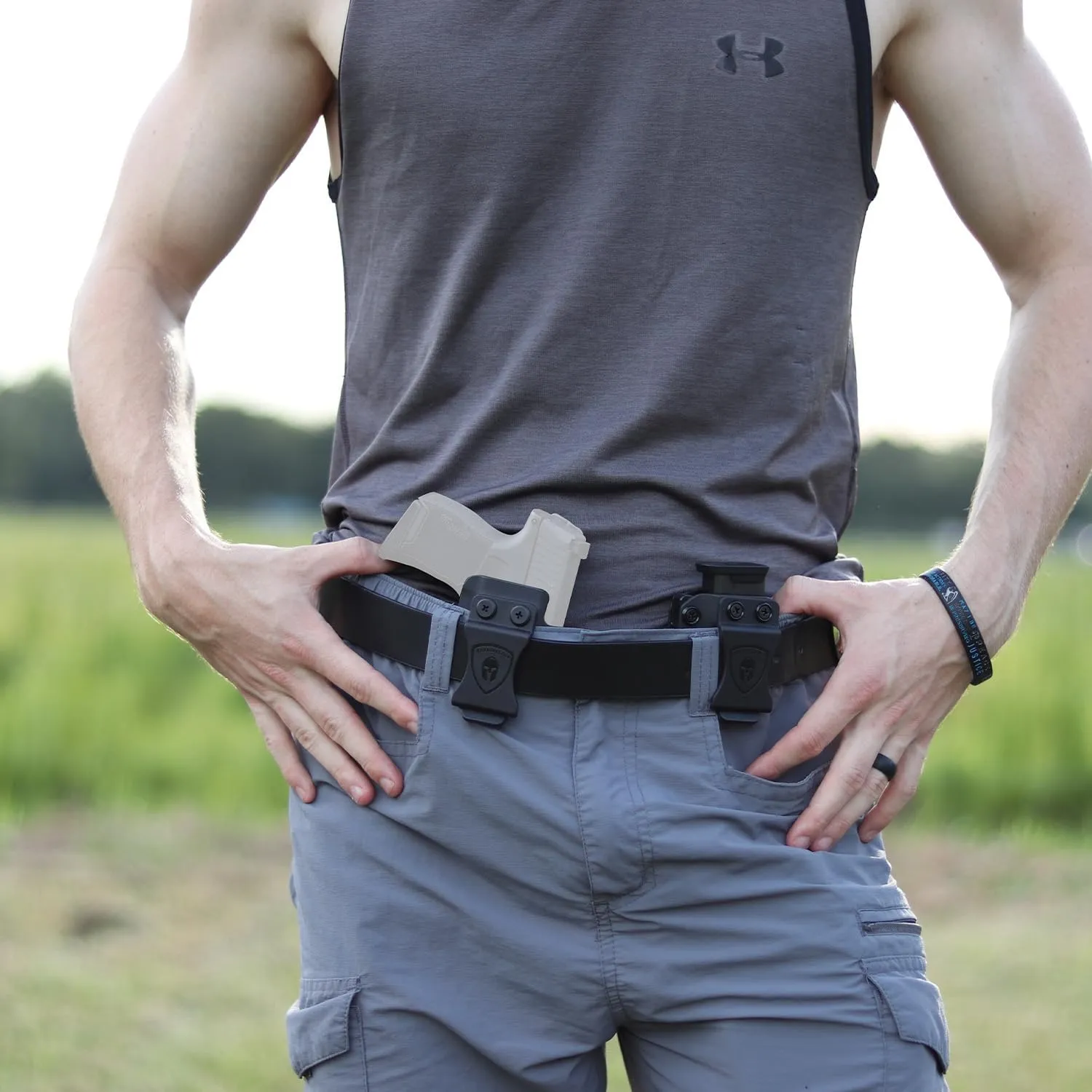 WARRIORLAND IWB Kydex Holster Compatible for Glock 17/19 Gen 3 4 5 & Glock 23/32 Gen 3 4 & Glock 19X/44/45,Inside Waistband Concealed Carry, Adj. Cant & Retention, Right/Left Hand and Claw Options